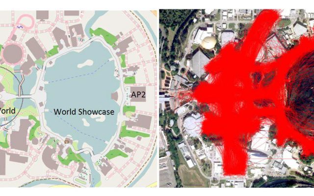 Opportunistic Wireless Communication in Theme Parks: A Study of Visitors Mobility