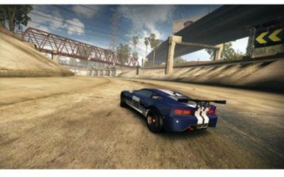 Simulated motion blur does not improve player experience in racing game
