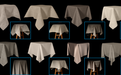 Sackcloth or Silk? The Impact of Appearance vs Dynamics on the Perception of Animated Cloth