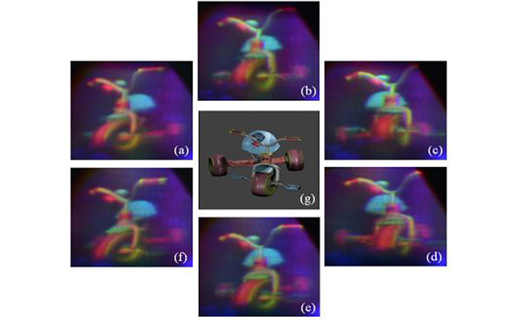 A coarse integral holography approach for real 3D colour video display
