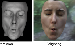 Practical Dynamic Facial Appearance Modeling and Acquisition