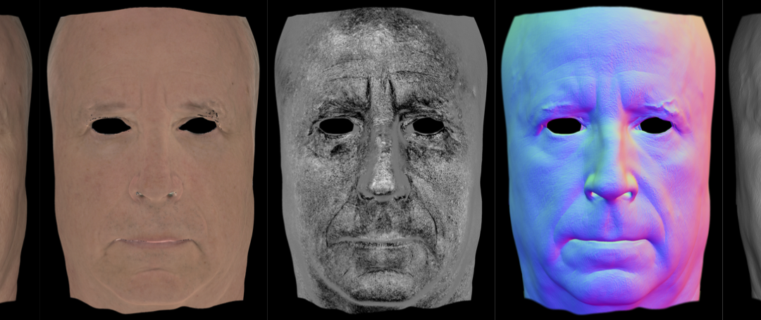 Single-Shot High-Quality Facial Geometry and Skin Appearance Capture
