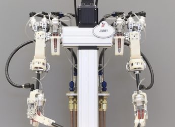 A Hybrid Hydrostatic Transmission and Human-Safe Haptic Telepresence Robot