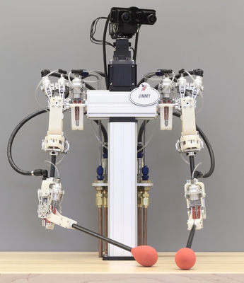 A Hybrid Hydrostatic Transmission and Human-Safe Haptic Telepresence Robot