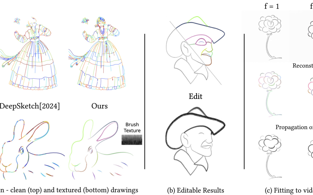 2D Gaussian Splatting for Bézier Spline Line Art Vectorization
