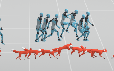 Two2Four: Generative Quadruped Puppeteering from Human Motion